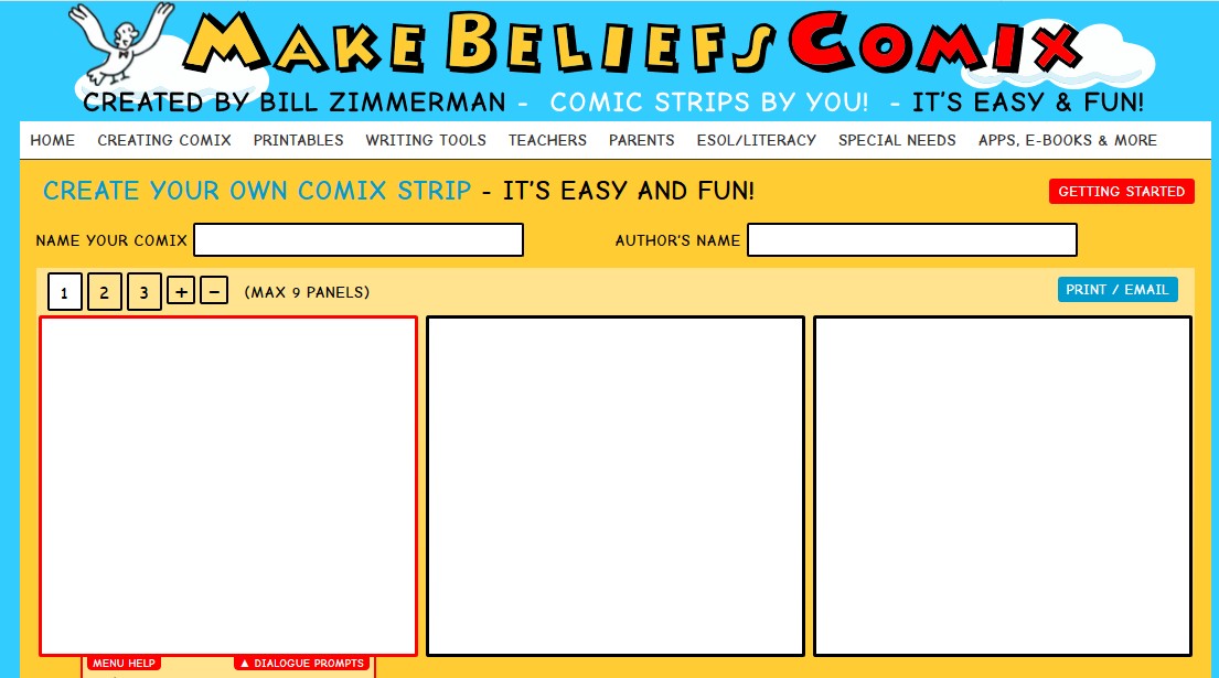 make beliefs comix