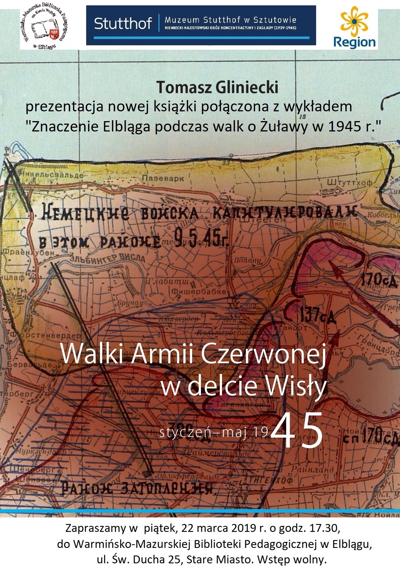 Plakat Elbląg 22 marca