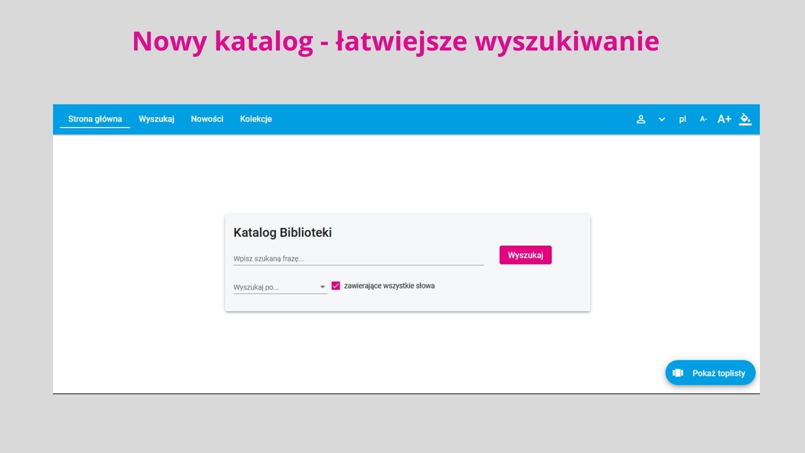 Infografika o zmianie sposobu wyszukiwania w katalogu
